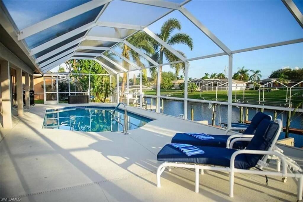 Cape Coral Water Front Paradise Villa Exterior photo